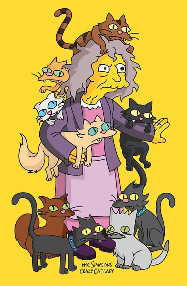 Velha dos gatos